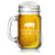16oz Mason Jar Glass Mug w/Handle I Just Freaking Love Pigs Funny