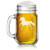 16oz Mason Jar Glass Mug w/Handle Horse