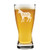 MIP 15 oz Beer Pilsner Glass Bad Ass Donkey Funny