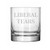 MIP Rocks Whiskey Old Fashioned Glass Liberal Tears