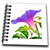 3dRose Close Up of Ipomoea and Leaves Vector Art Cut Out - Drawing Books (db-371447-3)