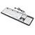 Low Vision Keyboard, Large Print Computer Keyboard Wired USB High Contrast for Visually Impaired Low Vision Individuals Students Computer Beginners (Black)