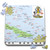 3dRose Image of Map of The Bahamas with Flag and Seas - Puzzle, 10 by 10-inch (pzl_299567_2)