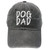 Embroidered Dog Dad Hat Vintage Washed Men Women Adjustable Distressed Unconstructed Baseball Cap Grey