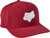 Fox Racing Men's Standard Transposition Flexfit HAT, Flame RED, Small/Medium