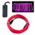 lychee EL Wire Neon Glowing Strobing Electroluminescent Light El Wire w/Battery Pack for Parties, Halloween Decoration (Pink, 9ft)