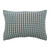 Creative Co-Op Woven Recycled Cotton Blend Lumbar, Teal and White Pillow Covers, 24" L x 16" W x 0" H, Multicolor