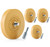 4 Pack Decal Remover Eraser Wheel Rubber Eraser Wheel for Drill Removes Car Stripes Vinyl Tapes and Graphics Rubber Eraser Wheel Tool Kit for Cars, RV, Motorcycles Sticker Remover Tool