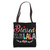 Blessed to be called LaLa Colorful Grandma Design Tote Bag