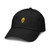 Iron Maiden Official Iron Maiden-Gold Eddie Head Adjustable Baseball Hat, Black, One Size