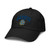Elite Authentics South Dakota State Jackrabbits Arch Over Officially Licensed Adjustable Baseball Hat, Black, One Size