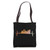 San Francisco skyline heartbeat retro vintage style Tote Bag