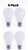 SuperBulb 60 Watt Equivalent, Soft White, Non-Dimmable A19 LED Light Bulb (4 Pack)