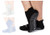 Yoga Socks Barre Socks NonSkid w Grip Pilates Socks Maternity Sox Labor Delivery (1-Pair Black)