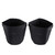plplaaoo Potato Grow Bags, Breathable Tomato Planting Bag, Outdoor Garden Vegetable Plant Growth Bag for Vegetables, Tomato,Carrot, Onion,Fruits(Black), Potato Grow Bags Bag Planting 20 Gallon Pot