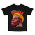 BLNKLV The Worm Dennis 91 Face Chicago Basketball Legend Retro Vintage Style T-Shirt (as1, Alpha, l, Regular, Regular, White)