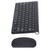 ASHATA Wireless Keyboard Mouse Combo,Full Size 78 Keys Ultraslim Computer Keyboard Mouse Set,2.4G Ergonomic Computer Keyboard Mouse for PC,Laptop,Desktop (Black)