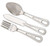 Mess Kit Fork, Knife, and Spoon