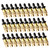 Outanaya 50pcs Drip Irrigation Nozzle Drip Irrigation Mister Irrigation Dripper Mister Heads Spray Nozzles Lawn Watering Sprinkler Greenhouse Irrigation Nozzle Adjustable Sprinklers Plastic