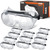 OXG Anti-Fog Safety Glasses Over Eyeglasses, Protective Safety Goggles ANSI Z87.1 Lab Goggles Men Women (12)