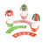 Fun Express Ugly Christmas Sweater Cupcake Wrappers with Picks - Makes 50