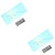 SEWACC 2 Sets Patchwork Ruler Quilting Rulers Quilting Tools Seam Guide Ruler Sewing Machine Seam Guide Gauge Tailor Ruler Seam Gauge for Sewing Machine DIY Sewing Gauge Sewing Supplies