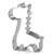 WJSYSHOP Giraffe Shape Cookie Cutter Large Size