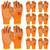 10 Pairs Waterproof Winter Work Gloves for Men Freezer Gloves with Non Slip Grip Thermal Insulated Gloves Work Gloves for Winter Cold Weather Outdoor Work