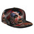 DFASRBA Captain Movie Spaulding Fear Hat Flat-Brimmed Baseball Cap Dad Ball Hat Snapback Hip Hop Cap for Men and Women Black