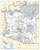 Cool Owl Maps Arizona State Wall Map Poster Rolled (Laminated 24"x30")