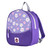 Milkdot Designer Mini Backpack, Purple, Perfect for Women, Men, Boys, Girls, Stylish for kids ages 3+ (Flower)