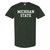 AS01 - Michigan State Spartans Basic Block T Shirt - X-Large - Forest