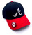 Atlanta Baseball MVP Classic Edition Hat Official Team Logo Adjustable Cap (Blue/Red)
