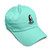 Soft Baseball Cap Penguin B Embroidery Ocean and Sea Life Penguins Embroidery Twill Cotton Dad Hats for Men & Women Mint Design Only