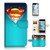 ( For iPhone 8 Plus / iPhone 7 Plus) Flip Case Wallet Cover with Screen Protector - US B30009 - Superman Super Hero B30009
