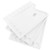Hohopeti 3Pcs Palette Acrylic Paint Art Painting Tray Watercolor Paint Tray Color Tray Kids Painting Tray Artist Paint Plate Square Serving Tray Mix Plastic White Painting Plate Child