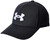 Under Armour Men's Standard Blitzing Cap Adjustable, (001) Black / / White, One Size Fits Most