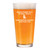 16 oz Beer Pint Glass Proud Parent Pit Bull