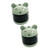 VILLCASE 2pcs Automatic Pencil Sharpener Electric Sharpener for Kids Classroom Pencil Sharpener Battery Pencil Sharpener Cute Sharpener Kids Pencil Sharpener Student Plug Vertical Plastic