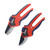 Spear & Jackson 6070TP/09 Razorsharp Bypass & Anvil Pruning Shear Set, Medium, Multicoloured