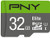 PNY 32GB Elite Class 10 U1 microSDHC Flash Memory Card (P-SDU32GU185DAC-GE)