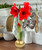 Large Waxed Red Blooming Amaryllis Bulb - Biggest and Healthiest Wax Amaryllis, Gold Dipped Bulb