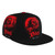 JamesSBoyins Ronnie Rock James Dio Hat Flat-Brimmed Baseball Cap Dad Ball Hat Snapback Hip Hop Cap for Men and Women Black