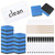 Colarr Mini White Boards Dry Erase Boards Classroom Pack Includes Two Sided Small Whiteboards Markers, Lapboards Erasers for Teachers Students School, 6"x 9" (12 Sets)