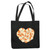 Guinea Pig Lovers Gift Heart Shaped Sleeping Pet Navy Black Multicolor Canvas Tote Bag