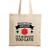 Funny Board Games Gift for RPG Gamers When DM Smiles Its Too Late Natural White Multicolor Canvas Tote Bag