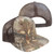 Realtree Camo Camouflage Mesh Flat Bill Hunting Trucker Cap Snapback Mid-High Profile Sweatband 6 Panel Mostly Brown Camouflage Cap Hat NWT