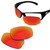 Glintbay 100% Precise-Fit Replacement Sunglass Lenses for Bolle Recoil 10405 - Polarized Fire Red Mirror