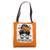 Coach Messy Bun Spooky Pumpkin Bat Orange Halloween Costume Tote Bag