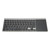 ciciglow Wireless Keyboard, 2in1 2.4G Wireless Keyboard with Touchpad and USB Receiver, Cordless Keyboards for Notebooks, Computers, TV Boxes